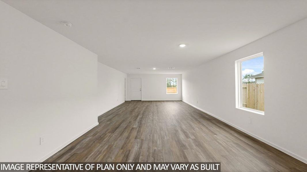 Spacious, unfurnished interior of a new home in The Canopies, Splendora (Image 14).