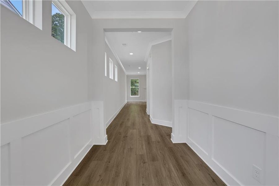 Spacious, unfurnished interior of a new home in Villas at Dawsonville, Dawsonville (Image 29). Spacious, unfurnished interior of a new home in Villas at Dawsonville, Dawsonville (Image 29).