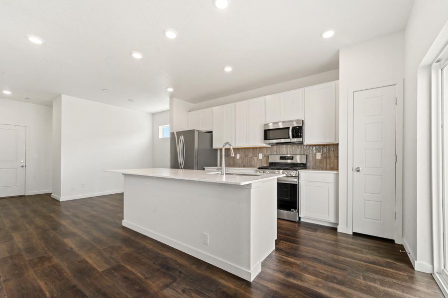 Furnished interior view inside a new home in Liberty Draw, Evans (Image 32).