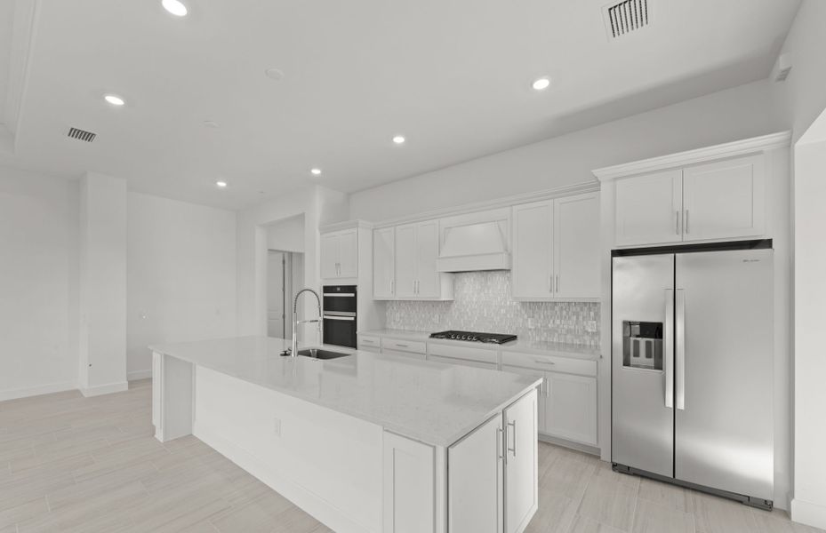 Furnished interior view inside a new home in TerraWalk at Babcock Ranch, Alva (Image 10).