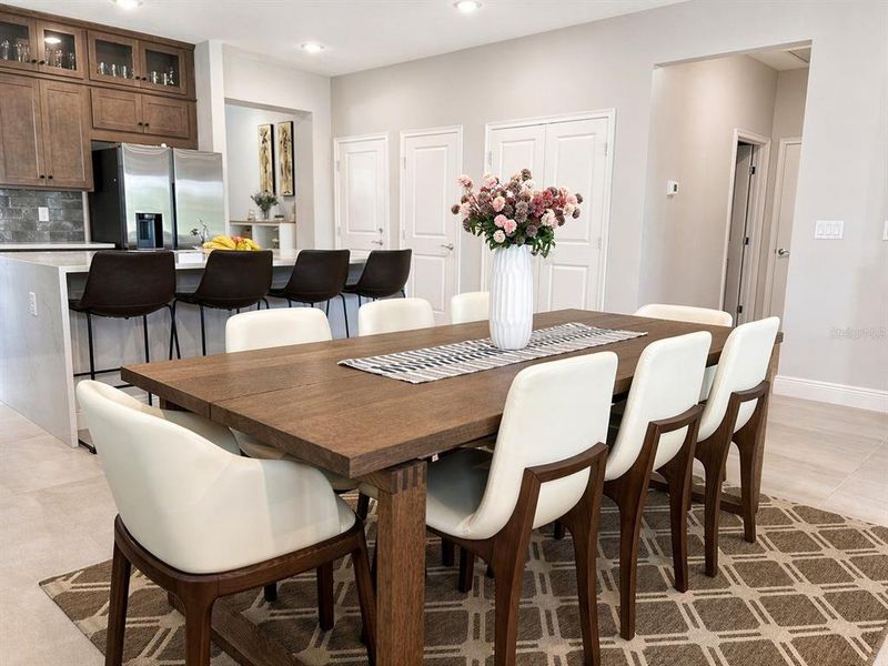 Furnished interior view inside a new home in Havenfield at Crossprairie, St. Cloud (Image 13).