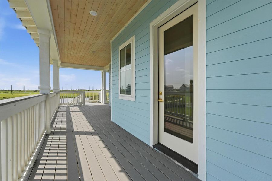 Exterior details and patio area of a home in , Galveston (Image 27). Exterior details and patio area of a home in , Galveston (Image 27).