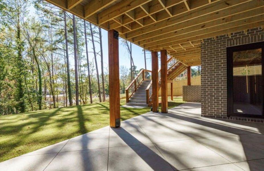 Exterior details and patio area of a home in , Cumming (Image 34).