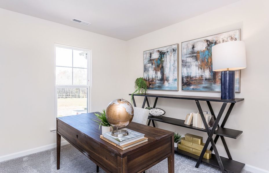 Furnished interior view inside a new home in Flemingfield, Greensboro (Image 11).