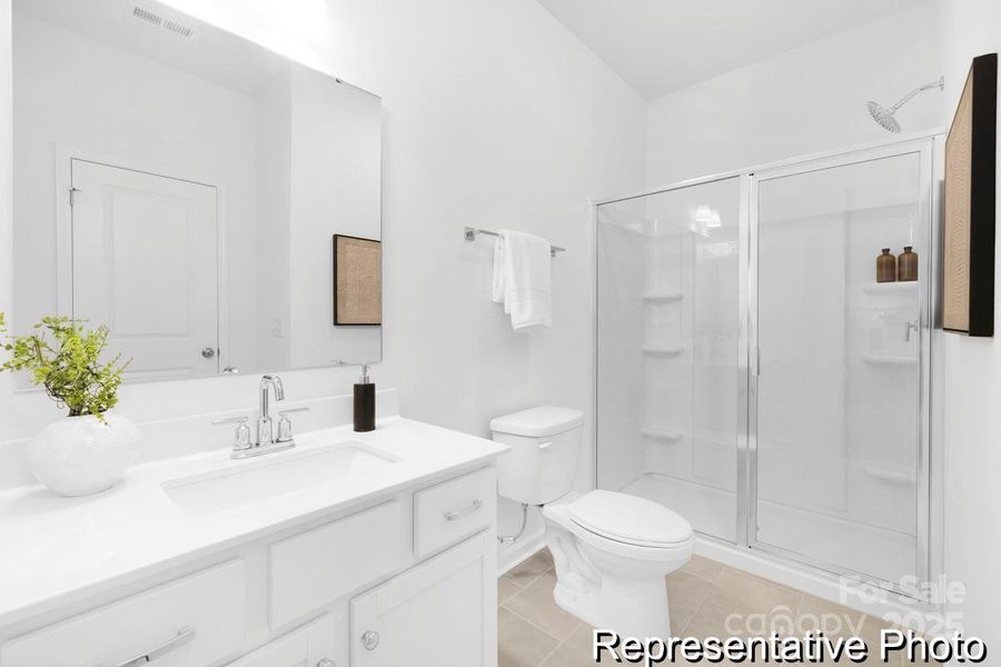 Furnished interior in a model home at The Glenns II in Wingate (Image 22).