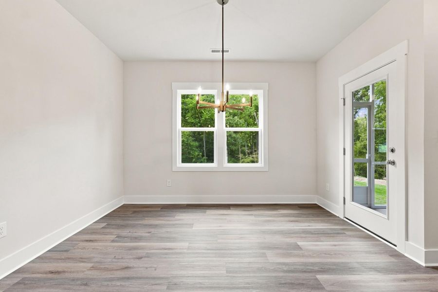 Spacious, unfurnished interior of a new home in McConnell Ridge, McLeansville (Image 23).