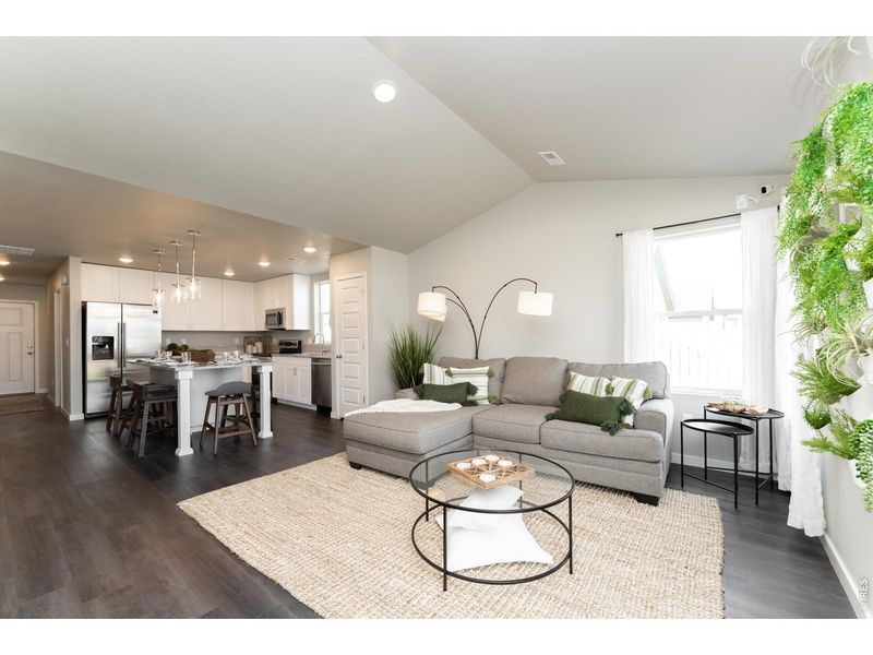 Furnished interior view inside a new home in Granary, Johnstown (Image 9).