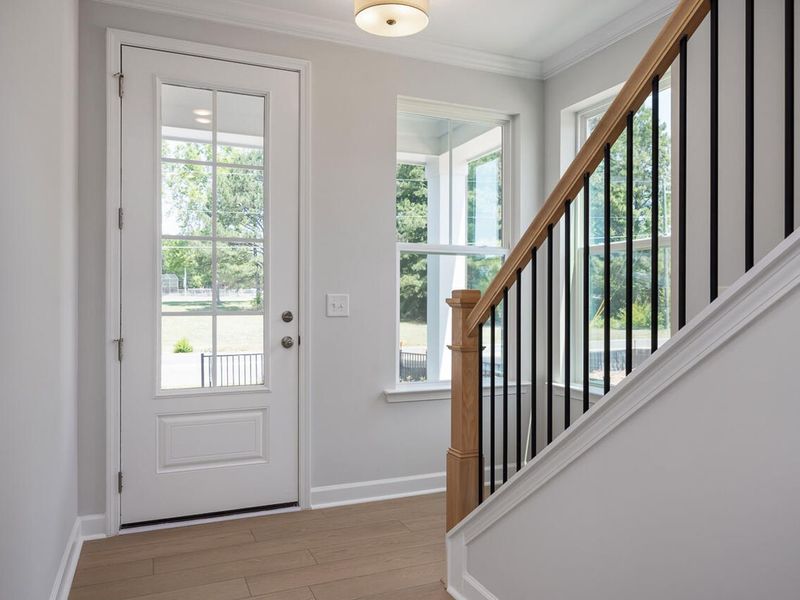 Spacious, unfurnished interior of a new home in Camden Park, Knightdale (Image 21). Spacious, unfurnished interior of a new home in Camden Park, Knightdale (Image 21).
