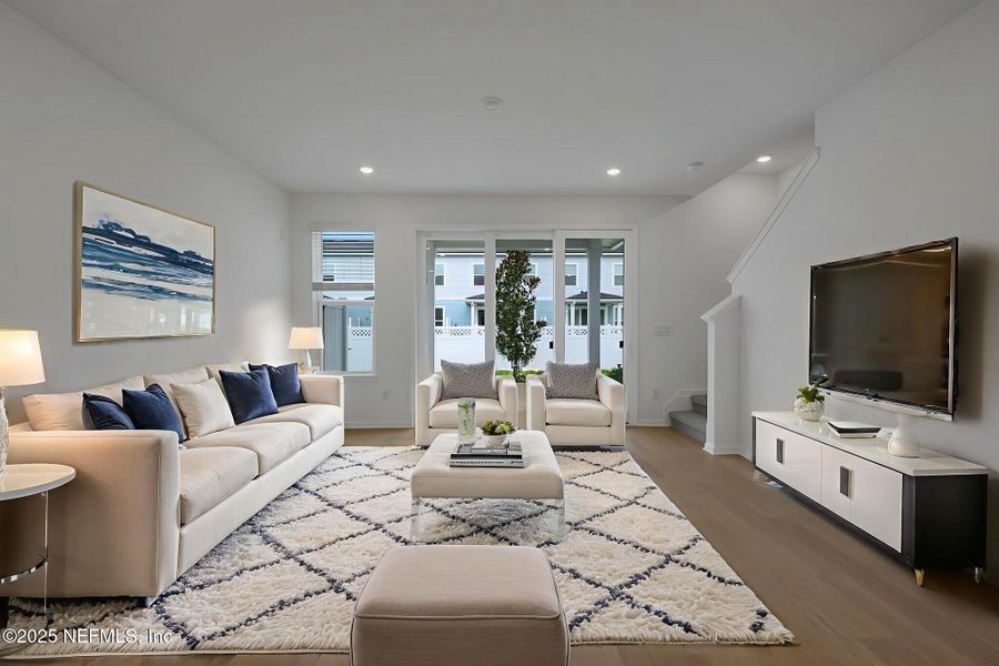 Furnished interior view inside a new home in , St. Augustine (Image 9). Furnished interior view inside a new home in , St. Augustine (Image 9).