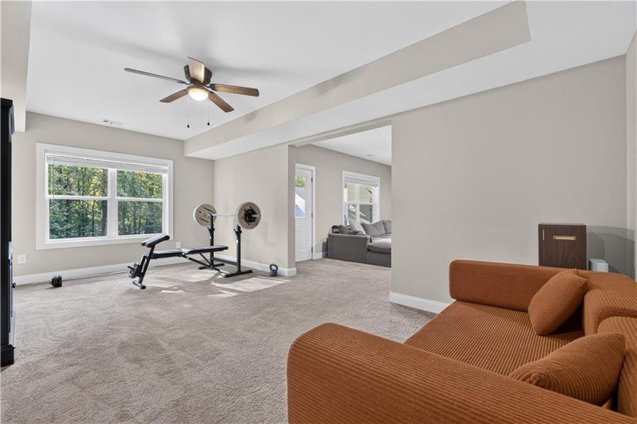 Furnished interior view inside a new home in , Gainesville (Image 38). Furnished interior view inside a new home in , Gainesville (Image 38).