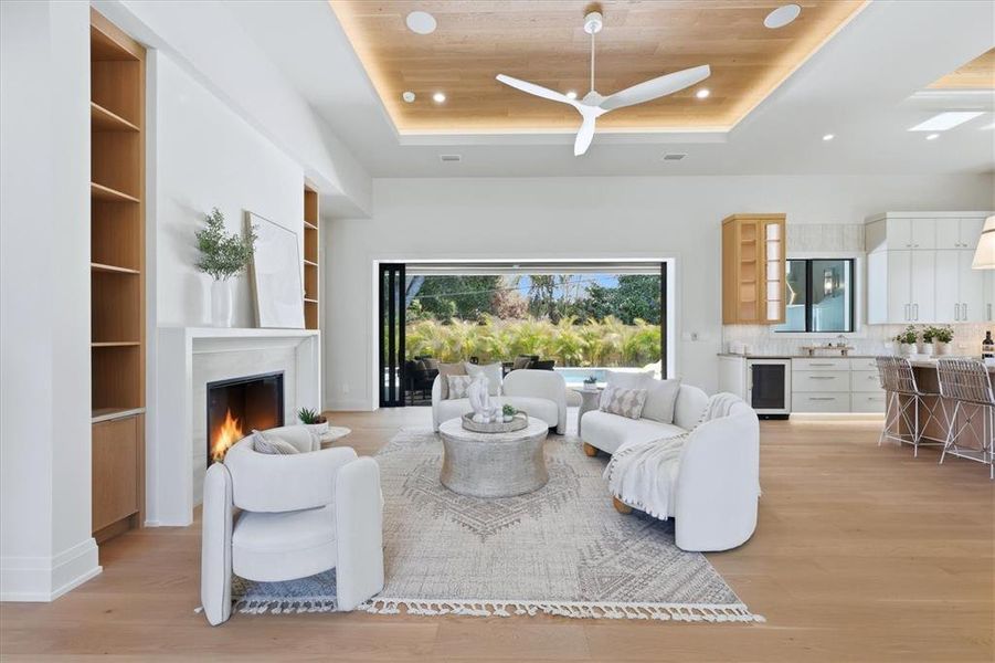 Furnished interior view inside a new home in , Sarasota (Image 51).
