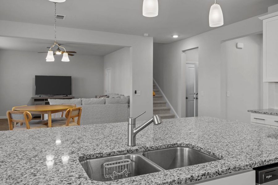 Close-up of interior finishes inside a home in The Groves of Berkeley, Moncks Corner (Image 23).