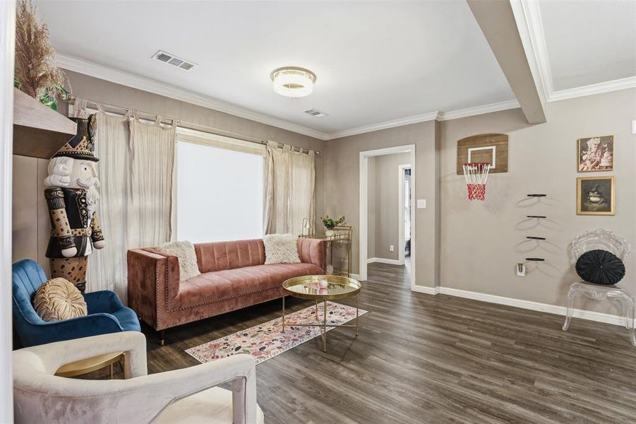 Furnished interior view inside a new home in , Cleburne (Image 5). Furnished interior view inside a new home in , Cleburne (Image 5).