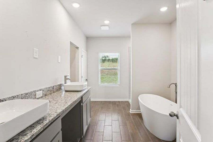 Furnished interior view inside a new home in Conner Springs, Social Circle (Image 4).