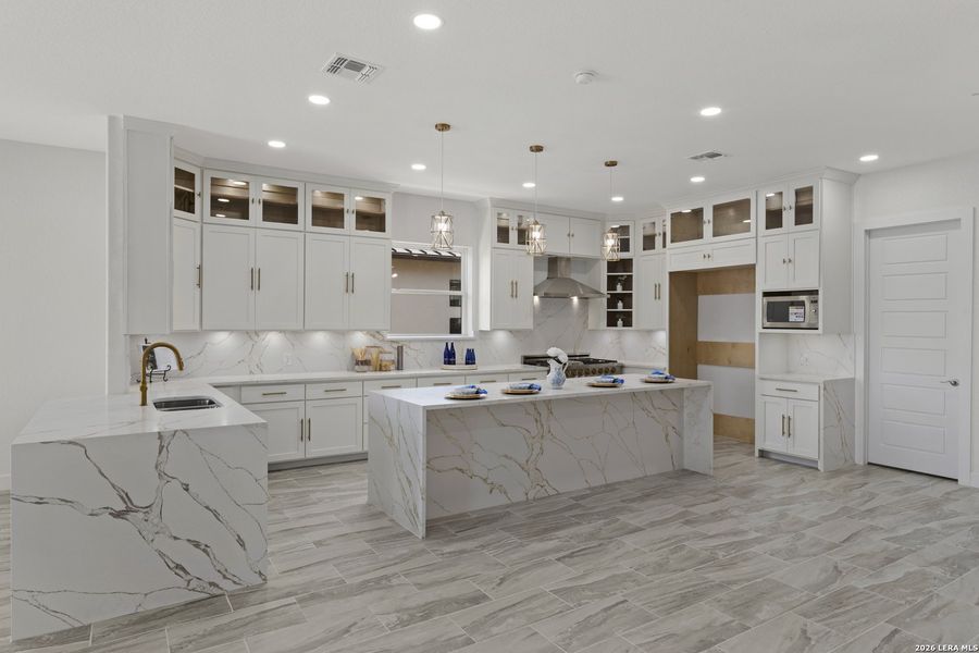Furnished interior view inside a new home in , San Antonio (Image 11).