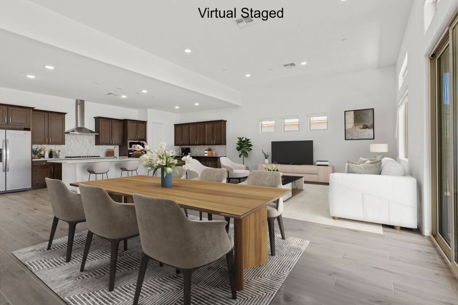 Furnished interior view inside a new home in Saguaro Reserve II, Marana (Image 4).
