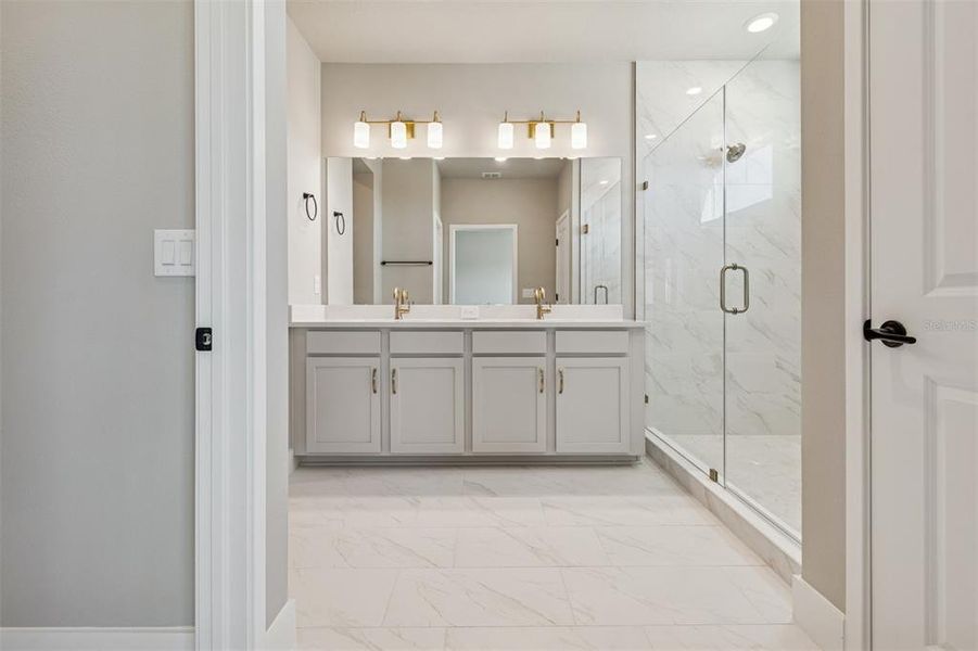 Furnished interior view inside a new home in North River Ranch – Townhomes, Parrish (Image 17).