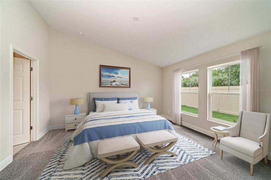 Furnished interior view inside a new home in Crosswind Point, Parrish (Image 5).