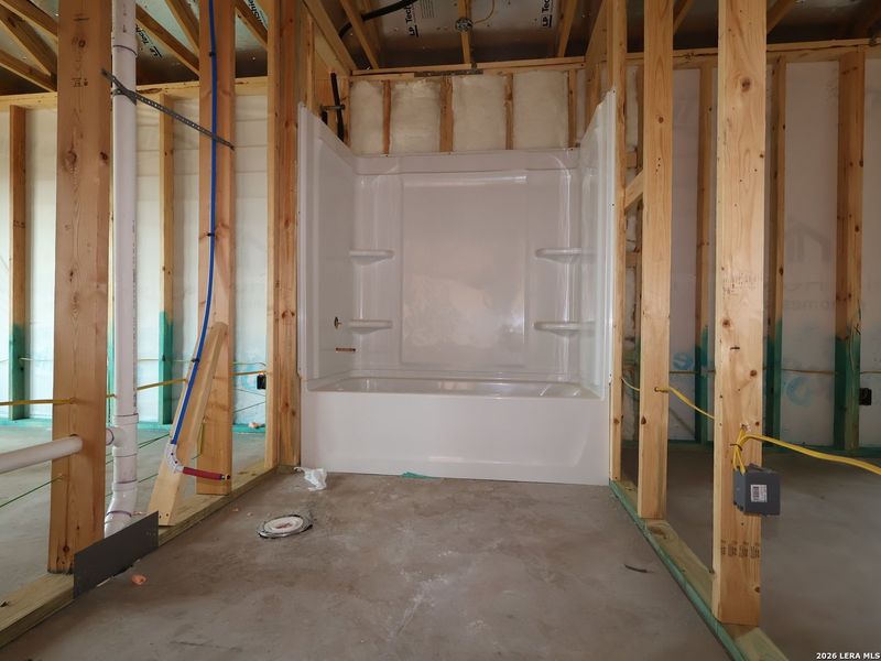 In-progress construction of a new home in Greenspoint Heights, Seguin, TX (Image 18). In-progress construction of a new home in Greenspoint Heights, Seguin, TX (Image 18).