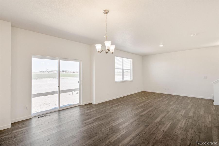 Spacious, unfurnished interior of a new home in Spring Valley Ranch, Elizabeth (Image 23).