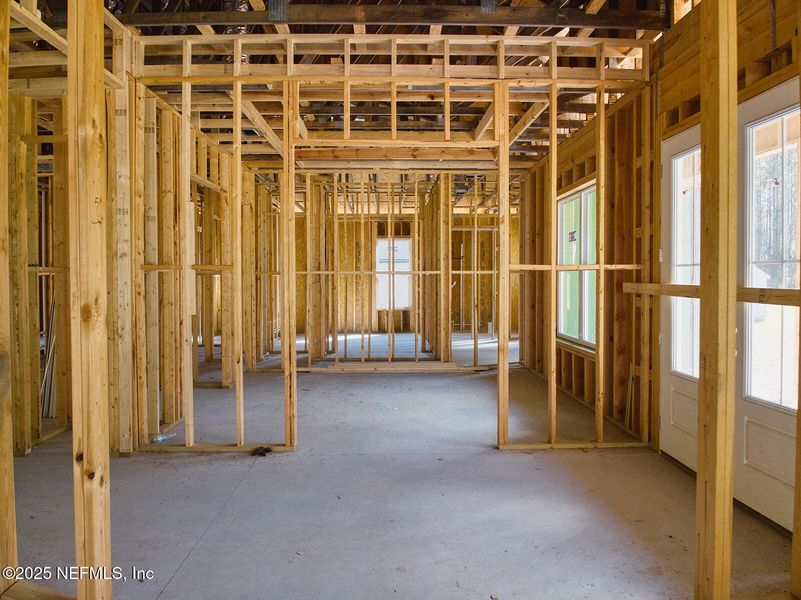 In-progress construction of a new home in , Yulee, FL (Image 6). In-progress construction of a new home in , Yulee, FL (Image 6).