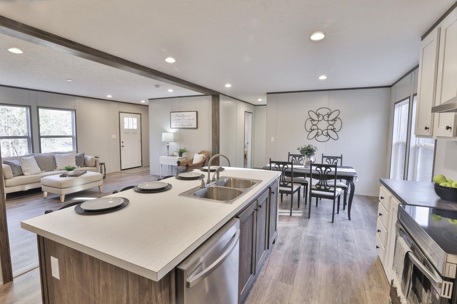 Furnished interior view inside a new home in , St. Stephen (Image 6).