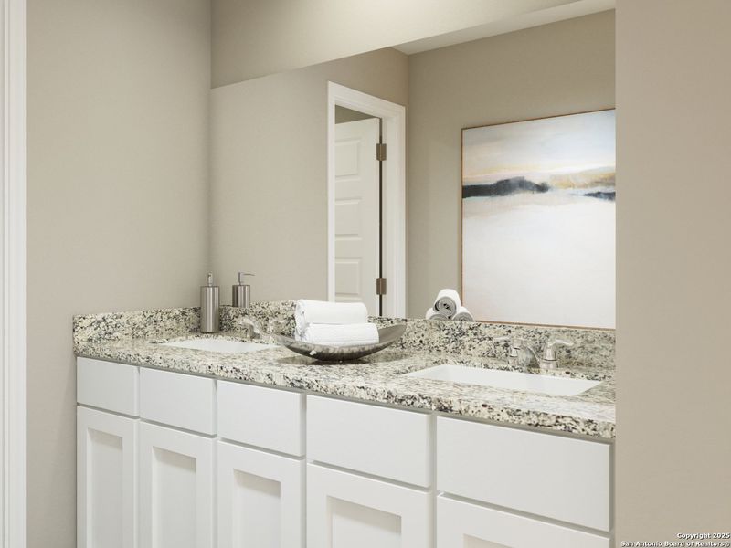 Furnished interior view inside a new home in Abbott Place, St. Hedwig (Image 26).