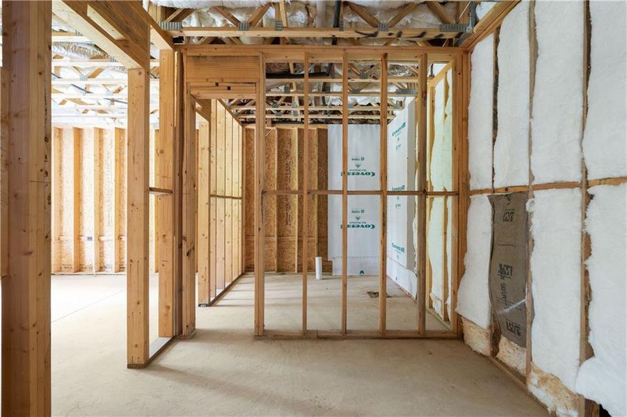 In-progress construction of a new home in , Atlanta, GA (Image 88).