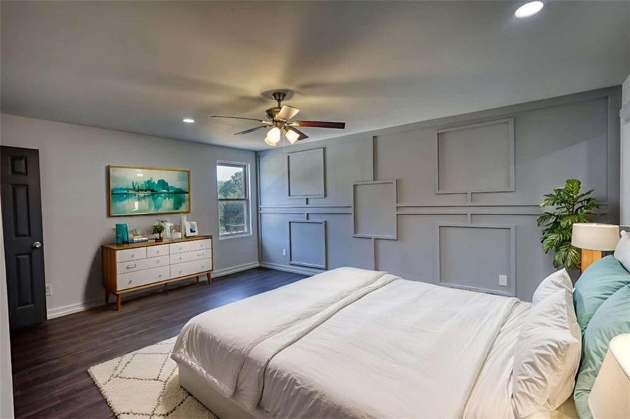 Furnished interior view inside a new home in , Covington (Image 8).