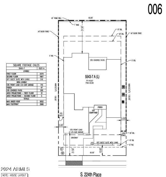 Plot Plan