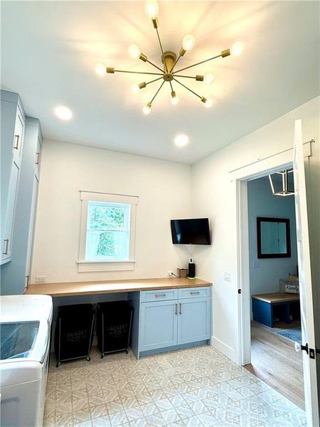 Furnished interior view inside a new home in , Sugar Hill (Image 46).