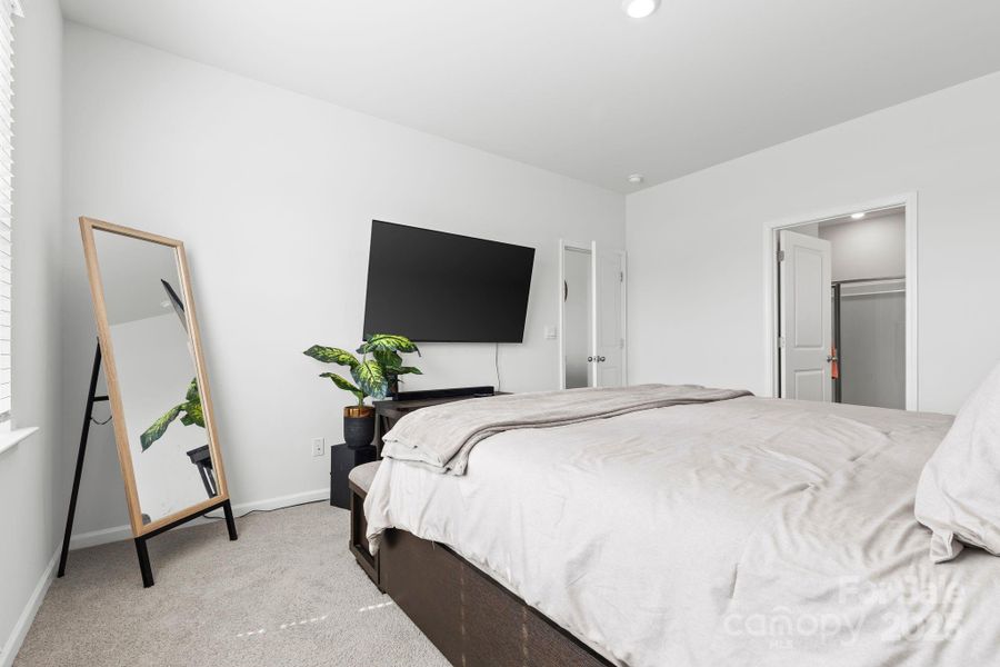 Furnished interior view inside a new home in Secrest Commons, Monroe (Image 4).
