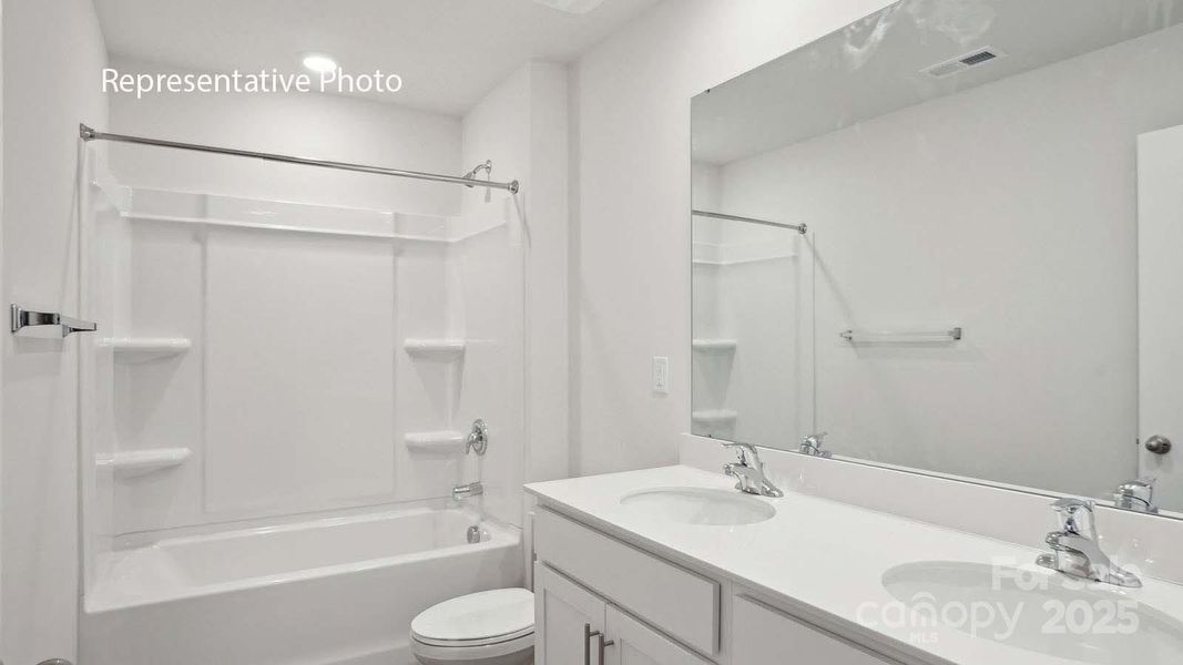 Furnished interior view inside a new home in The Falls at Newton, Newton (Image 2).