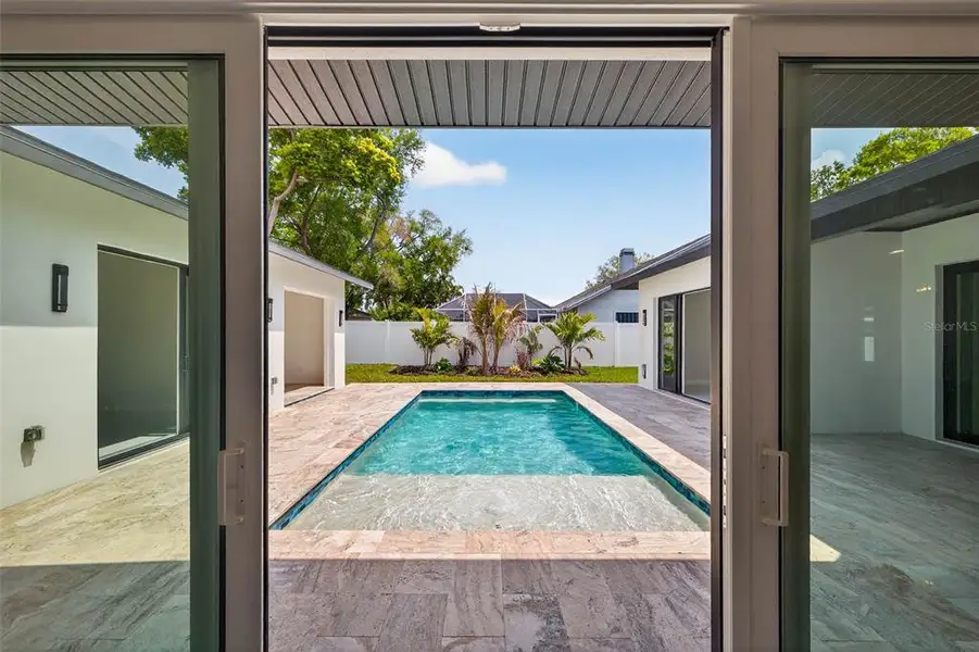 Exterior details and patio area of a home in , Largo (Image 31). Exterior details and patio area of a home in , Largo (Image 31).