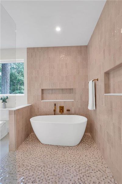 Furnished interior view inside a new home in , Decatur (Image 16).