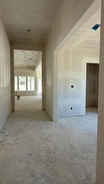 In-progress construction of a new home in Grayson Ridge, Van Alstyne, TX (Image 3).