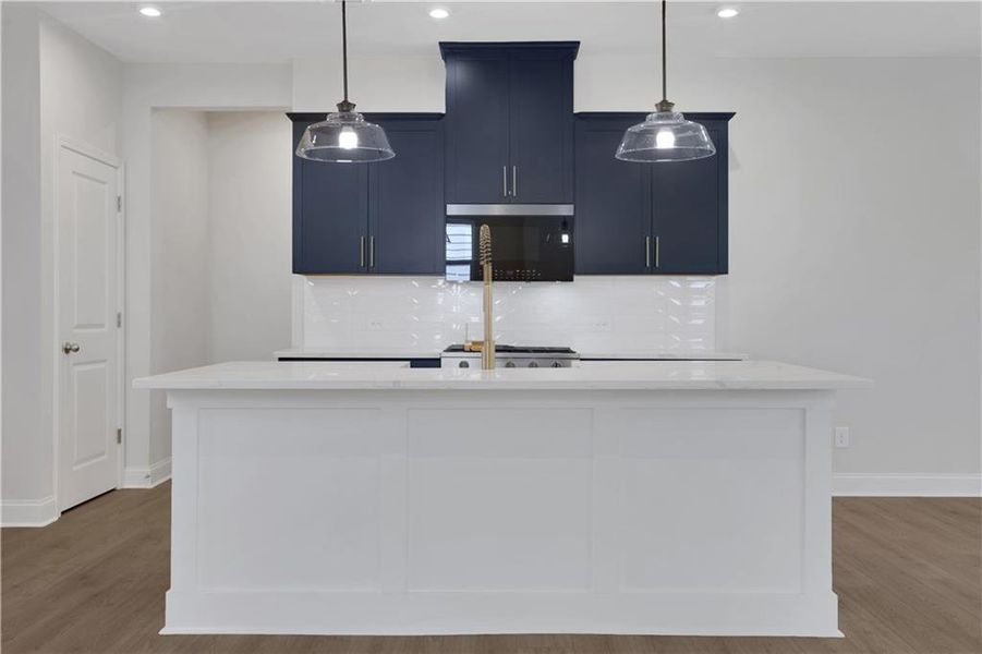 Furnished interior view inside a new home in Cambridge at Steels Bridge, Canton (Image 5).