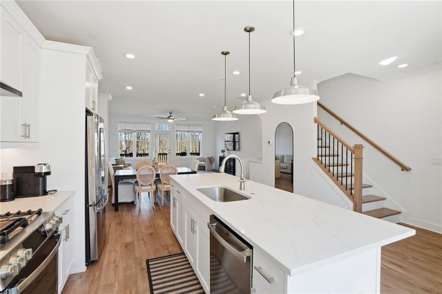 Furnished interior view inside a new home in , Cumming (Image 30).