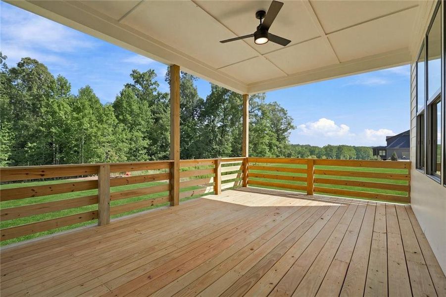 Exterior details and patio area of a home in , Canton (Image 29).