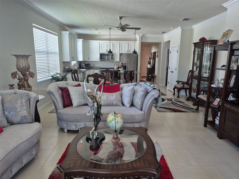 Furnished interior view inside a new home in , Port St. Lucie (Image 6). Furnished interior view inside a new home in , Port St. Lucie (Image 6).