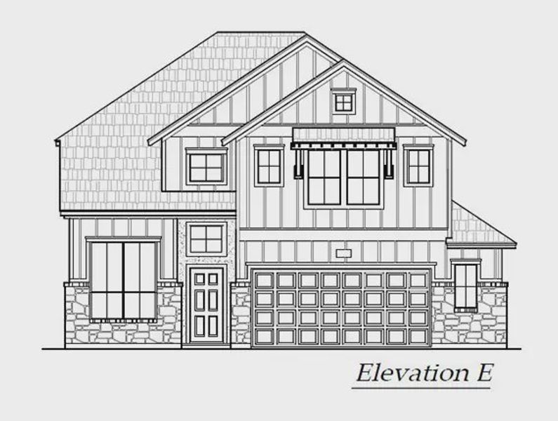 Representative rendering of the exterior for the Lyndon by Chesmar Homes (Image 3).