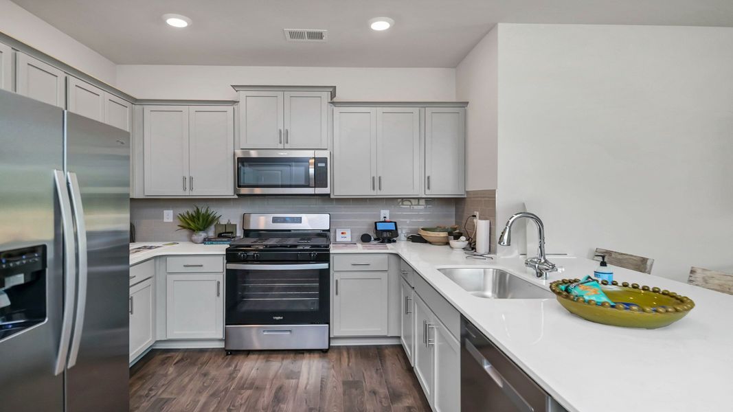 Furnished interior view inside a new home in Hunter's Branch, Hopkins (Image 9). Furnished interior view inside a new home in Hunter's Branch, Hopkins (Image 9).