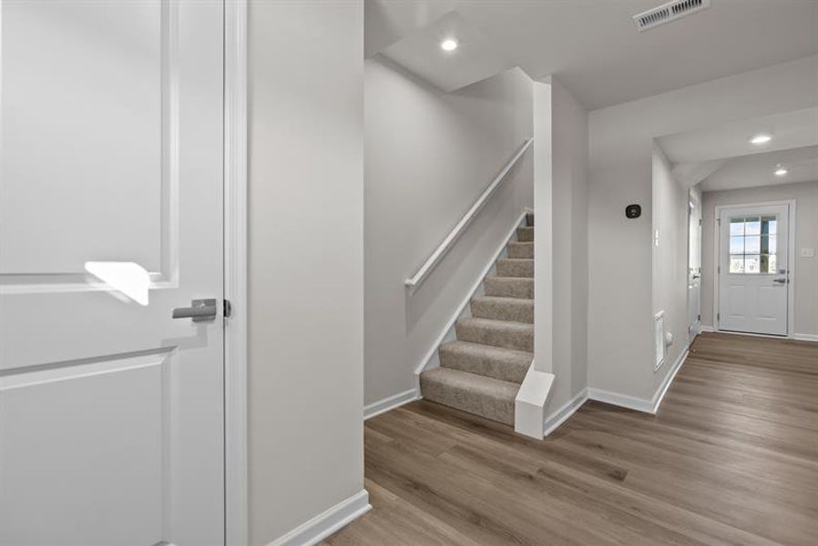 Spacious, unfurnished interior of a new home in South Mills Towns, South Mills (Image 15).