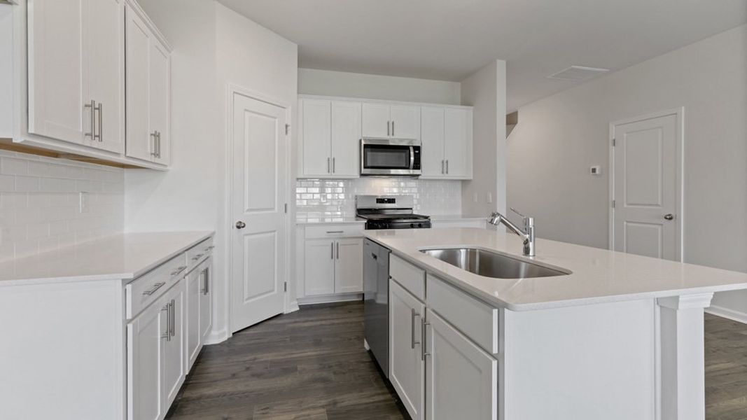 Furnished interior view inside a new home in Copper Run South, Durham (Image 7).