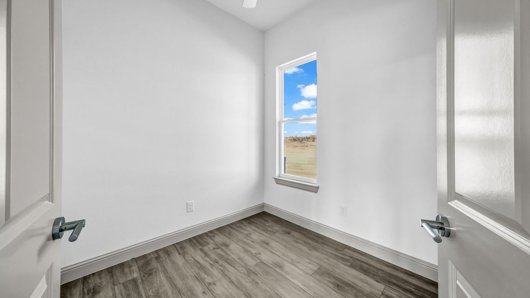 Representative unfurnished interior of a home built from the Jarrett 2 by Zeal Home Builders in Sunrise Point, Weatherford (Image 26).