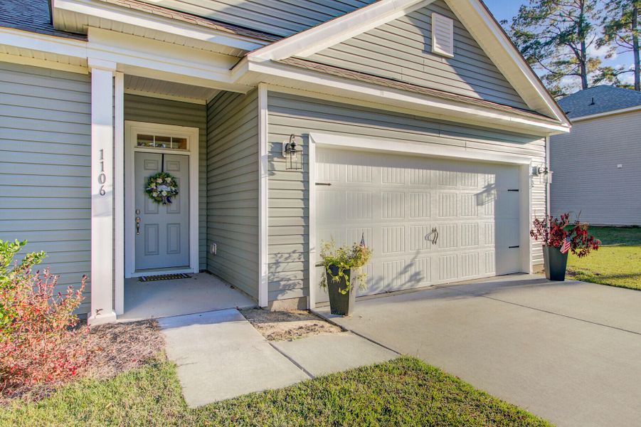 Exterior details and patio area of a home in , St. Stephen (Image 29).