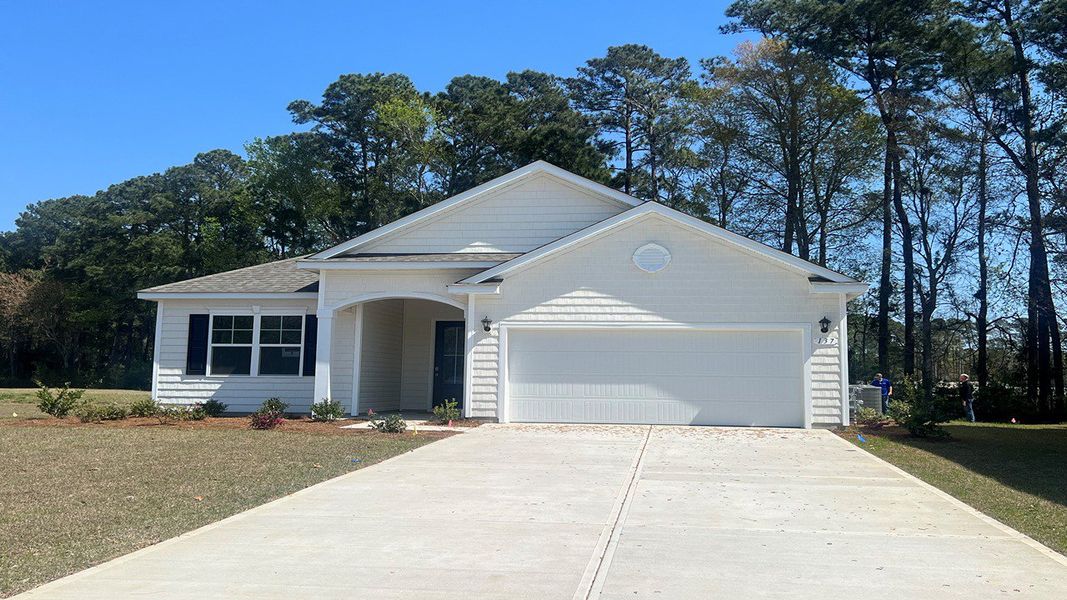Representative exterior photo of a completed home built from the Eaton by D.R. Horton in The Preserve at Shaftesbury Glen, Conway, SC (Image 2).