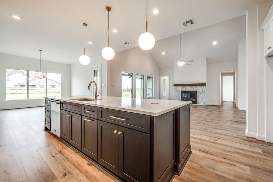 Furnished interior view inside a new home in Arborwood, Waller (Image 20).