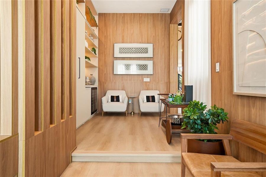 Furnished interior view inside a new home in Avalon Ridge, Winter Garden (Image 44).