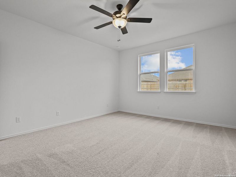 Spacious, unfurnished interior of a new home in Horizon Pointe, San Antonio (Image 26). Spacious, unfurnished interior of a new home in Horizon Pointe, San Antonio (Image 26).